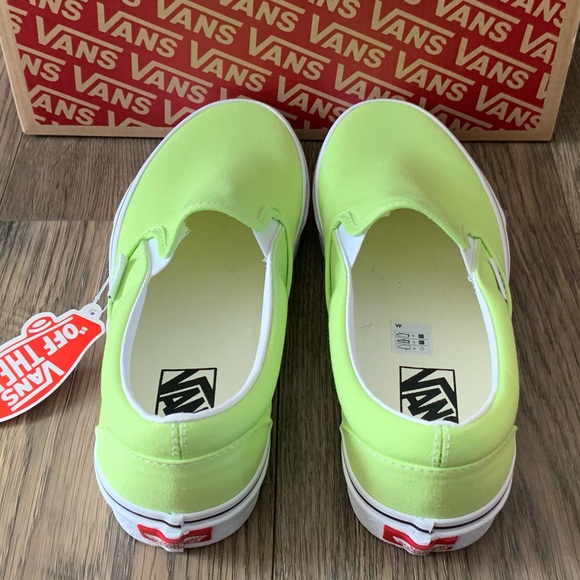 Vans sharp green classic slip on shoes - Picture 7 of 8
